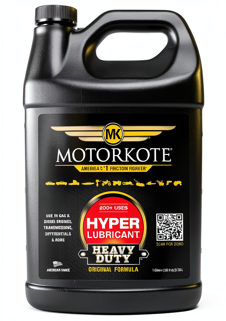 MotorKote 100 Metal Oil bottle