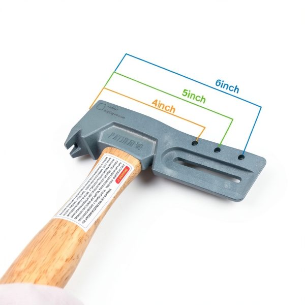 Magnetic Roofing Hatchet Nail Claw & Gauge – Kathleno Hammer-5