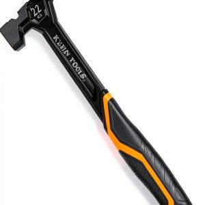Klein Tools H80922S Smooth Face Framing Hammer with Straight Claw, 22-Ounce Forged Steel, Magnetic Nail Starter, and Extra-Large Squared Strike Face-0