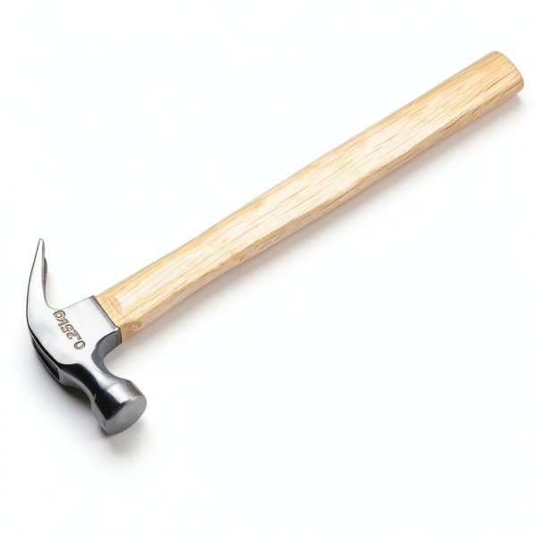 8.8 Ounce Claw Hammer,Forged Carbon Steel Head Small hammer Wood Hammer Solid wood handle claw hammer for Home Repair& DIY-1