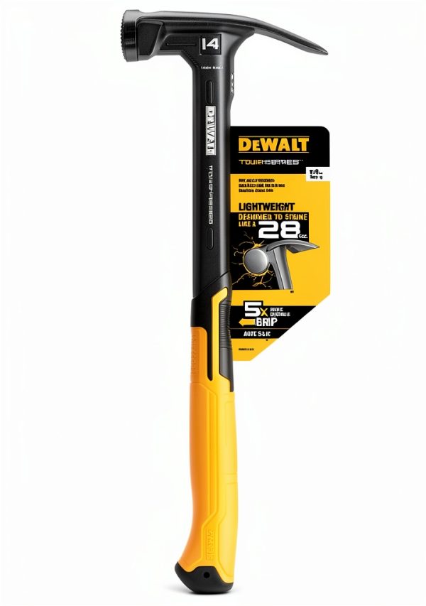 DeWALT DWHT51138 Mig Weld Checkered Framing Nailing Hammer-2