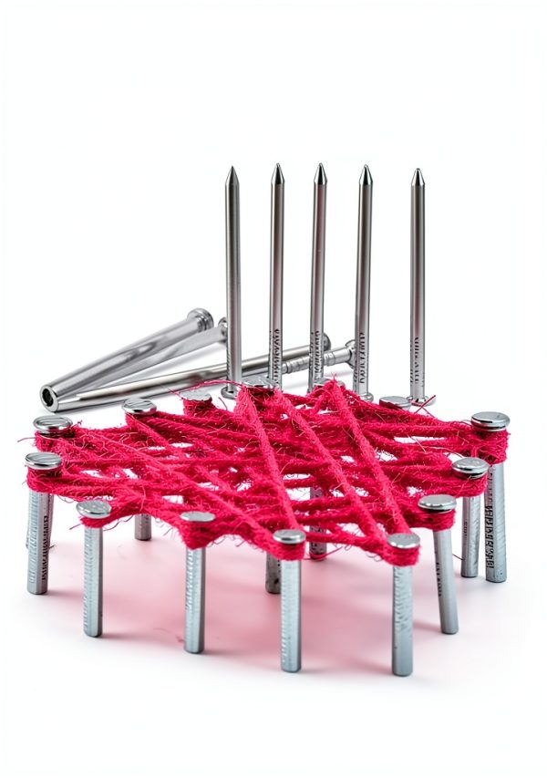 Hardware Nails Assortment Kit Cercourt 376pcs with 8oz Claw Hammer-5