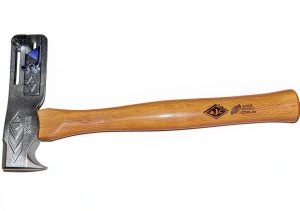 AJC Hatchet Magnet Roofing 17oz Stainless Steel Hickory Handle-0