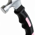 KURUI Pink Small Hammer 8oz Claw Tool for Picture Hanging-0