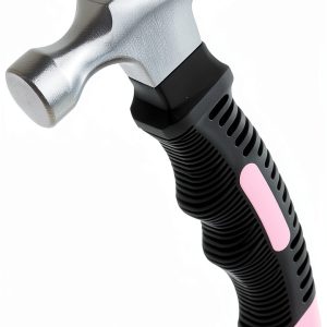 KURUI Pink Small Hammer 8oz Claw Tool for Picture Hanging-0