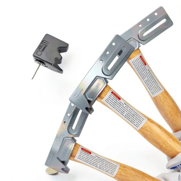 Magnetic Roofing Hatchet Nail Claw & Gauge – Kathleno Hammer-3