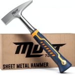 Sheet metal hammer 18oz American Mutt Tools Ergonomic Hammer-0