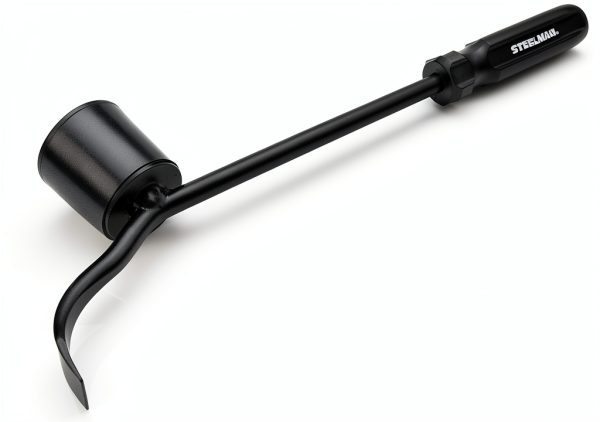Hubcap Remover Tool Steelman 75031 Heavy-Duty Steel Rubber Hammer Face-0