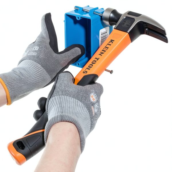 Klein Tools Straight-Claw Hammer 13-Inch 16oz Fiberglass Non-Slip Grip-7