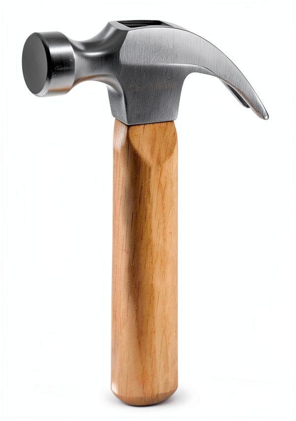 Claw Hammer Cor cordium 8oz Wood Handle Small Stubby Hammer for DIY-2