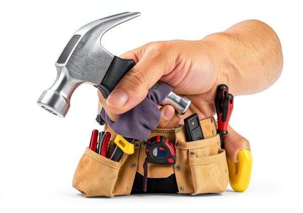 8 oz Small Claw Hammer by ALLWIN – Lightweight Ergonomic Mini Hammer-5