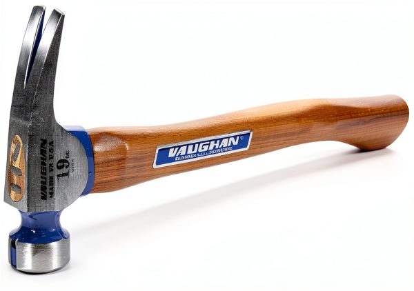 Vaughan CF2-HC Framer Hammer 19 oz Curved – Steel Head Hickory Handle-0